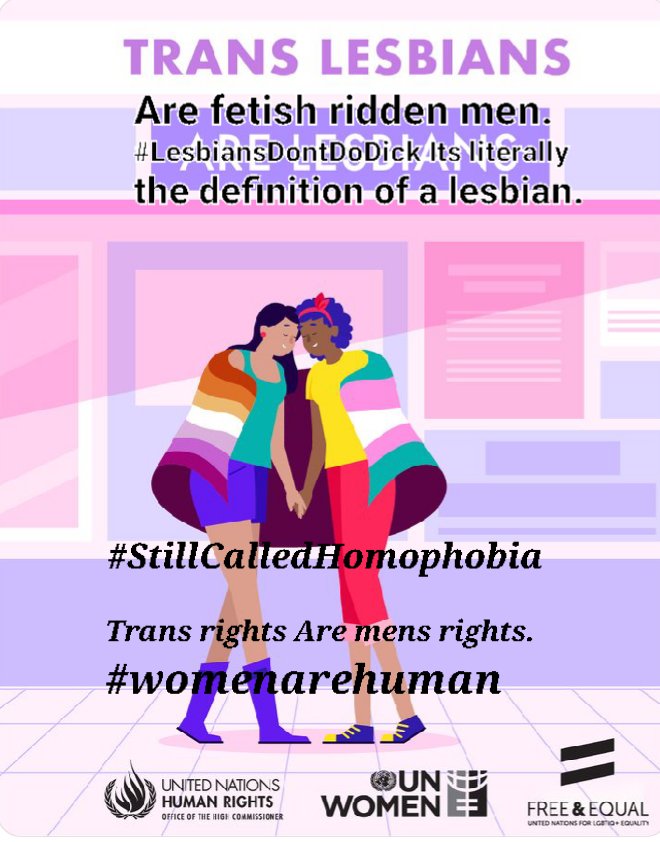 StromeMae's tweet photo. #StillCalledMisogyny #StillCalledHomophobia 
#womenarehuman #LesbiansDontDoDick https://t.co/uNijcHrb8l