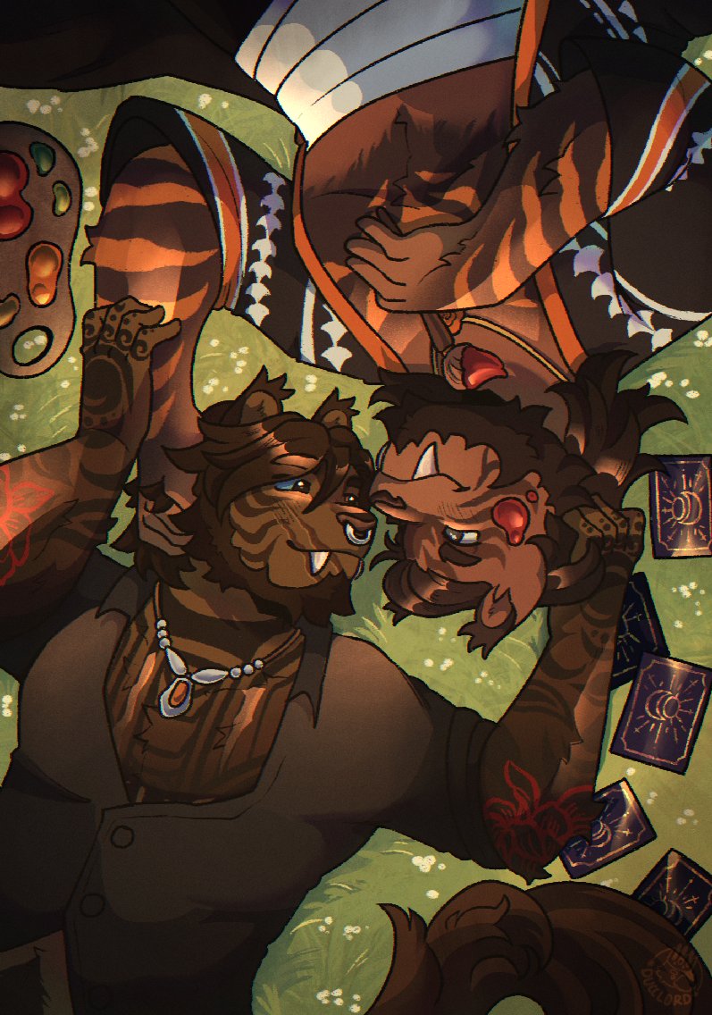 ducclord's tweet photo. By your side
A lovely little hroth commission for nagaciel https://t.co/Sl4J5SiwHG