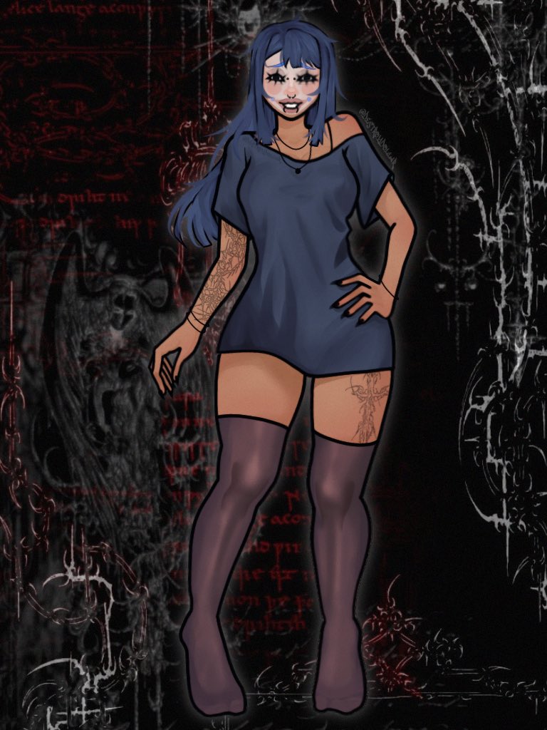 hisdestroy's tweet photo. looking for instagram art mutuals!! 🦇

- digital art 
- art collab 
- art trades 
- active 

i change my art style every once in a while 😅😅 https://t.co/oSoZf0hf6s