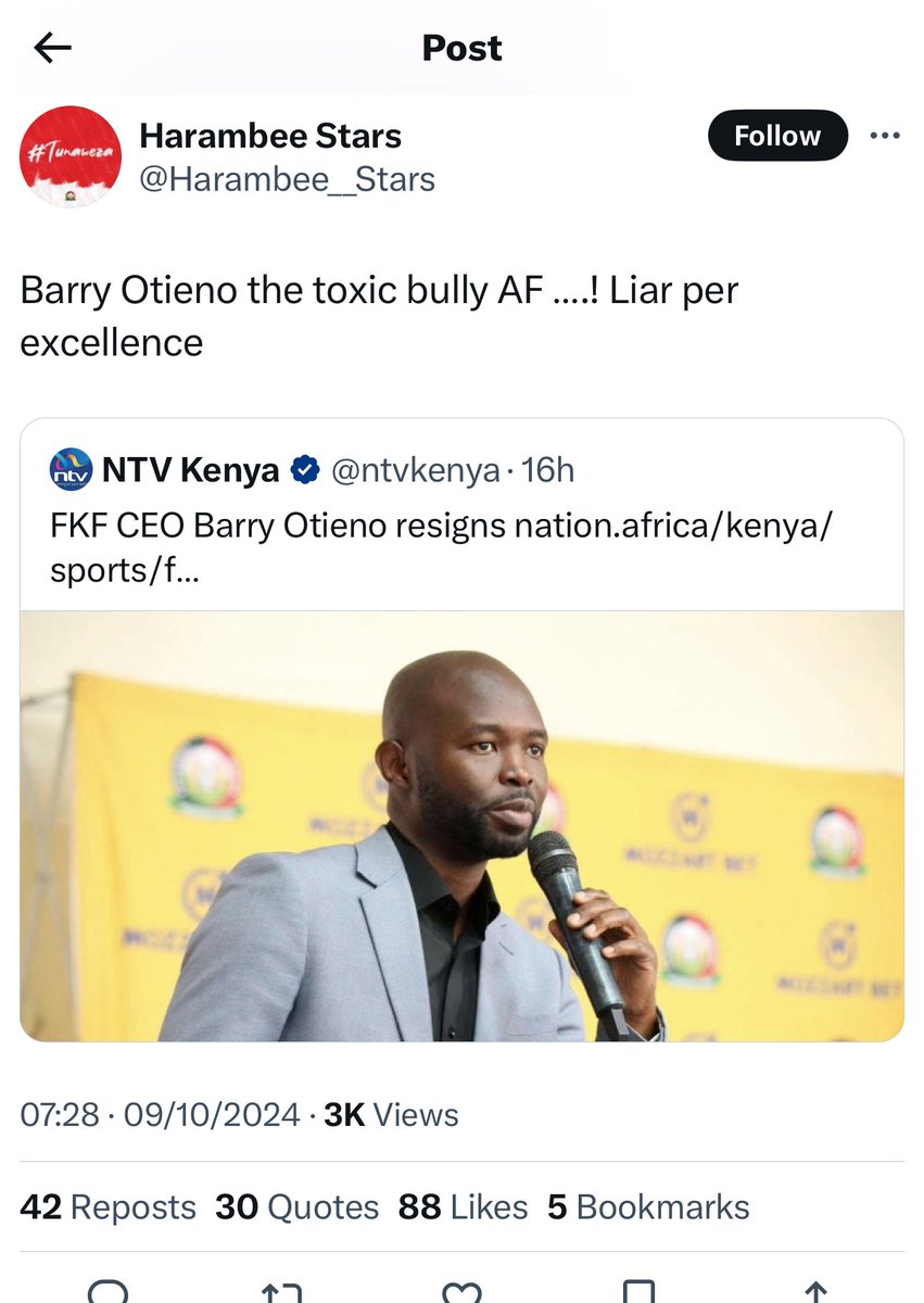 CaptKigen's tweet image. Tweet was deleted @EricNjiiru @MukamiWambora @Kenyans 

#FKF