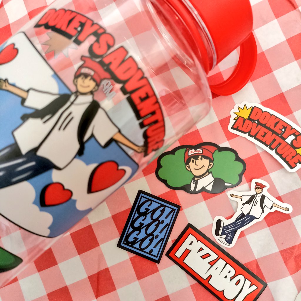 (rts and likes are appreciated!)
pre-order batch 5
🌳❤ dokey's adventure water bottle❤🌳

🔖 IDR 99.000
consist of :
• 1 water bottle (1L, plastic, BPA free)
• 1 sticker pack (5 pcs)
🛒 : bit.ly/PO5DAWB

🗓 po period : 10 - 18 oktober 2024
📦  from tangerang