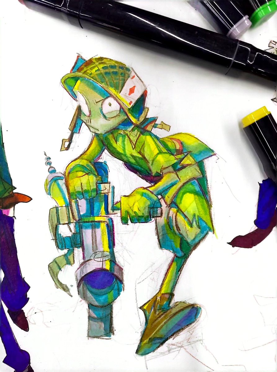 buyebuben's tweet image. 🧠🧠🧠
🪖🪖🧟‍♂️
（Is that correct？）
#pvzgw2 #pvz