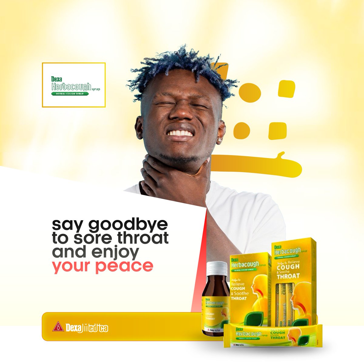 herbacough's tweet photo. No more discomfort, no more irritation. With Herbacough, you can finally say goodbye to that stubborn cough and sore throat. 🌿

#Wellness #CoughRelief #SoreThroatRelief #Herbacough https://t.co/uVUC2VvF7p