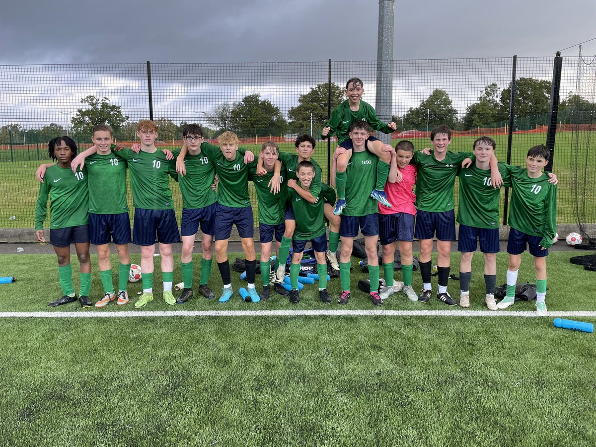 Stanb_PE's tweet photo. The year 10 football team battled the awful conditions to secure a late winner in their district cup match this evening! Well done boys! @StanboroughS https://t.co/YObW9CWt1E