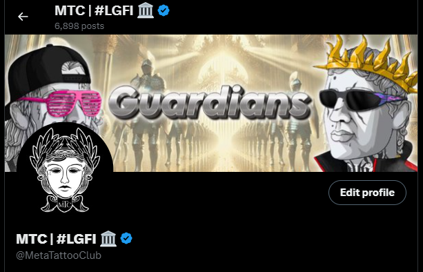 Guardians Win Again! 🏆
Week 12 is already up and ready so jump into the server and get it!
$70 worth of $CCC from <a href="/Coins_Chick/">CC</a> &amp; <a href="/CCCoinonSOL/">CC COIN</a> for one lucky participant! 🍀