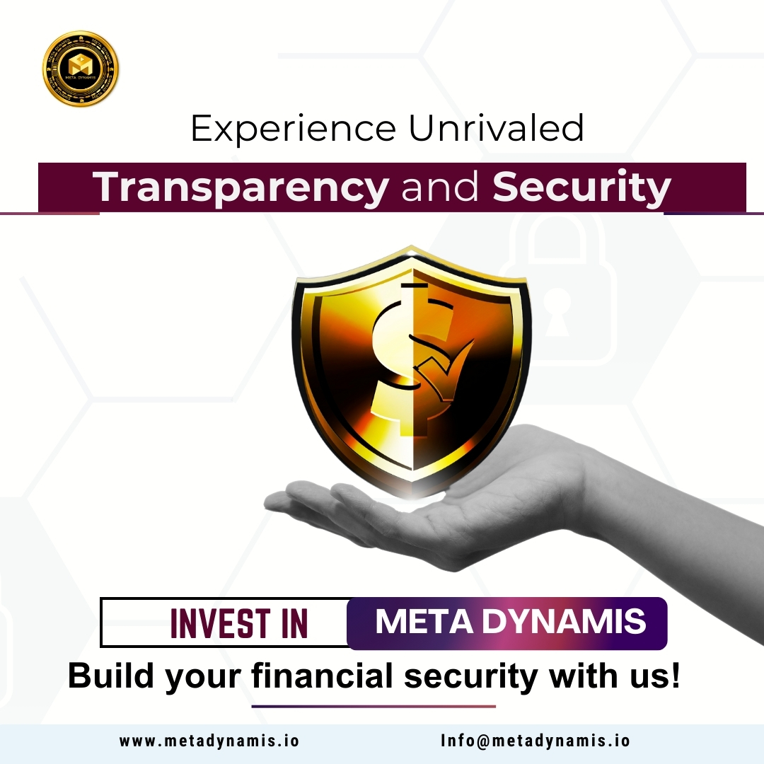 metadynamis's tweet image. Transparency, security, and growth – it’s all possible with META DYNAMIS! 🔐 Your future deserves the best investment. 🌐 Learn more at metadynamis.io 💼 
#MetaDynamis #SafeInvesting #FinancialIndependence #BlockchainFuture #InvestmentGoals
