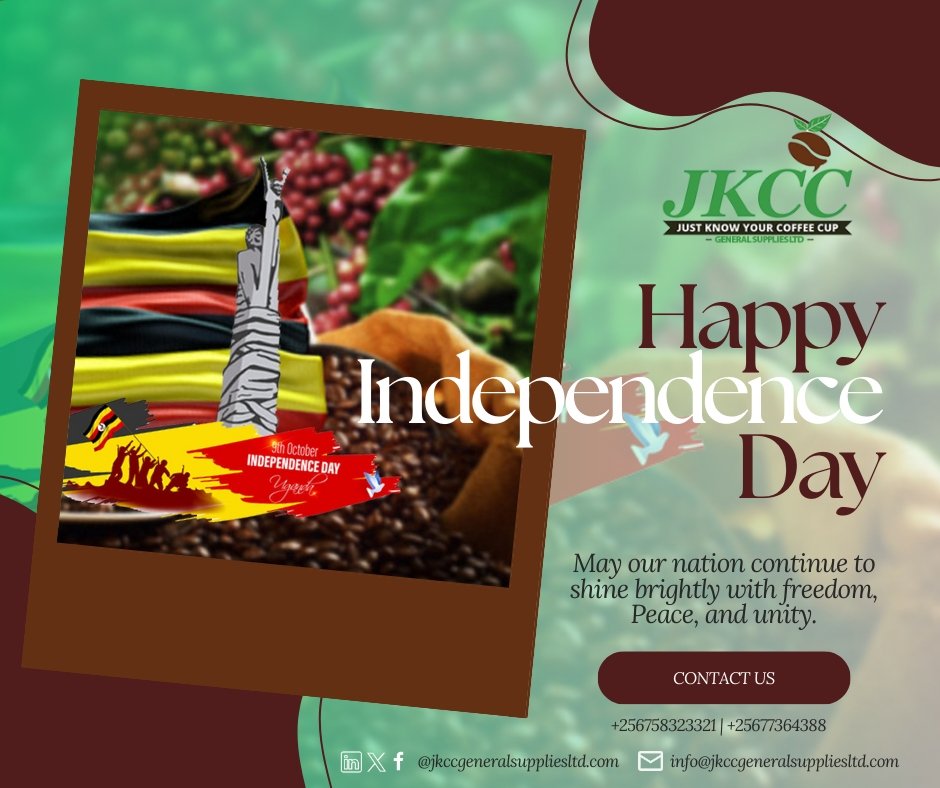 Happy Independence day to all Ugandans 🇺🇬🇺🇬🇺🇬🇺🇬.