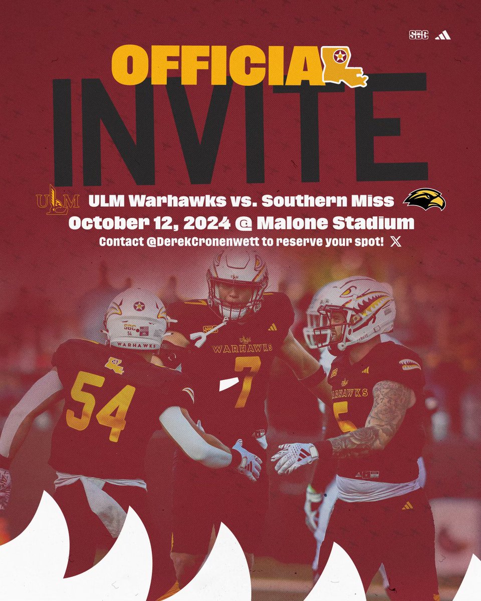 Want to give a big thanks to #ULM for my first official invite #Warhawks🔥🔥🏈