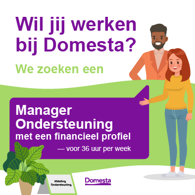 Domesta's tweet photo. Hier is nummer 1️⃣ van de beloofde mooie vacature 😊: we zoeken een 𝑚𝑎𝑛𝑎𝑔𝑒𝑟 𝑂𝑛𝑑𝑒𝑟𝑠𝑡𝑒𝑢𝑛𝑖𝑛𝑔 met kennis en ervaring van financiën en andere thema's op het gebied van bedrijfsvoering. Lees de hele vacaturetekst: https://t.co/PdrPc4e6e9 https://t.co/eVVgYC9if8