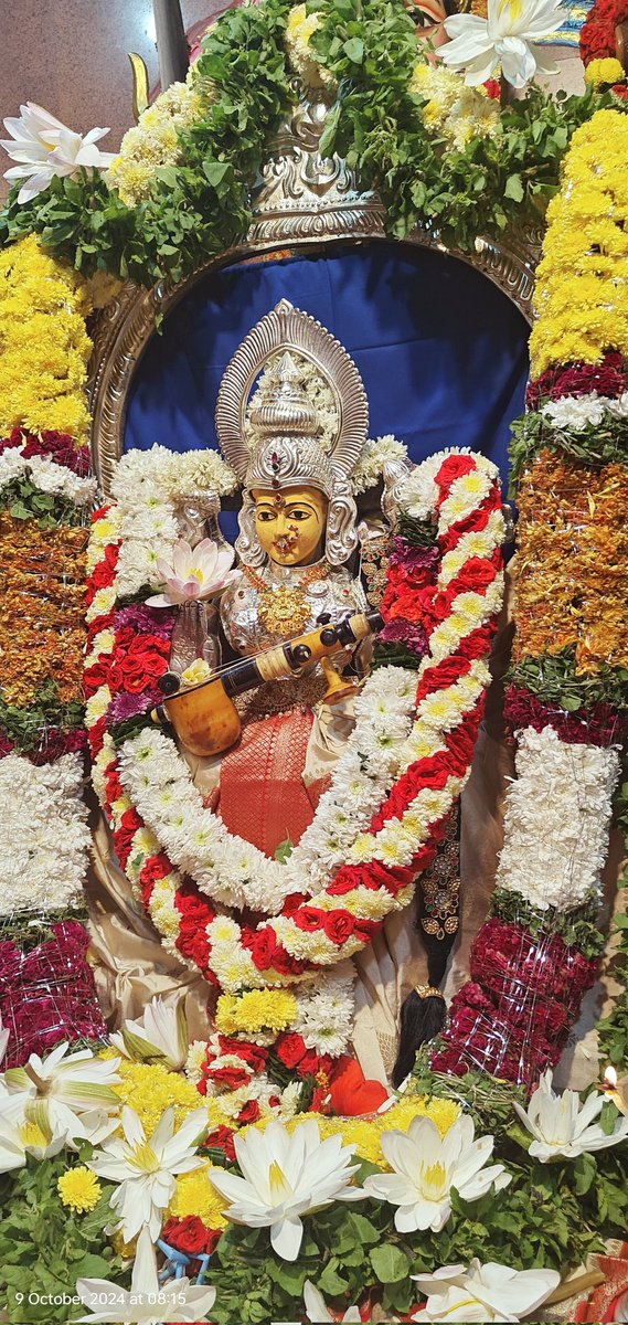 SakhariJsp's tweet photo. Day-7 : శ్రీ మహాసరస్వతిదేవి అలంకరణ.
శ్రీ దుర్గా దేవి ఆలయం
#YENDADA, #Visakhapatnam .
శాఖరి శ్రీనివాస్
#Bheemili
@DrSandeepJSP
@JanaSenaParty
#navaratri2024
#dussehra2024 https://t.co/iLkiM2wByw