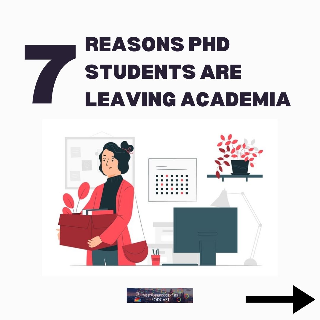 7 Reasons PhD Students Are Leaving Academia 🧵