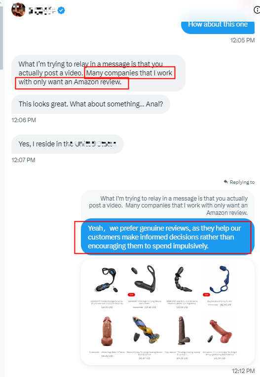 SeekHeartToy's tweet photo. 👋We always invite creators to do the most genuine reviews and share their authentic experiences with their audience.
👋Our goal is to help our customers make better decisions, not to encourage impulsive purchases.
#seekheart #sextoy #forman #forwoman https://t.co/viGBQ0qFhY