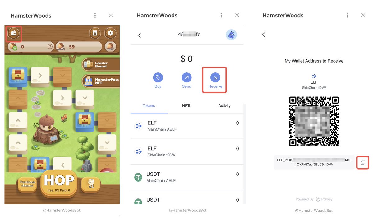🔥 $ACORNS Airdrop 🔥
1⃣ Like this tweet 
2⃣ Comment your Portkey wallet address in Hamster Woods 
3⃣ Receive $ACORNS directly in your account 

🌰🌰🌰
After winning $ACORNS, utilise it to snag extra hopping chances and climb the leaderboard for weekly prizes! 🌟
✨ Top 50