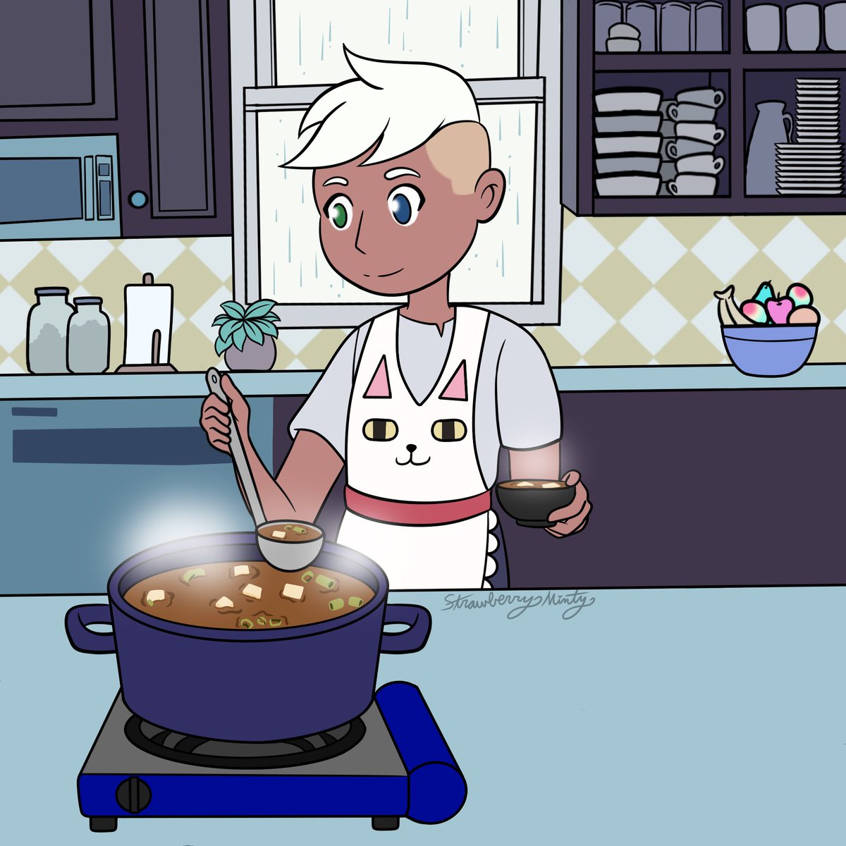 #Cosytober2024 Day 7: Soup
Who here remembers this show…?
#beeandpuppycat #beeandpuppycatfanart #dekard