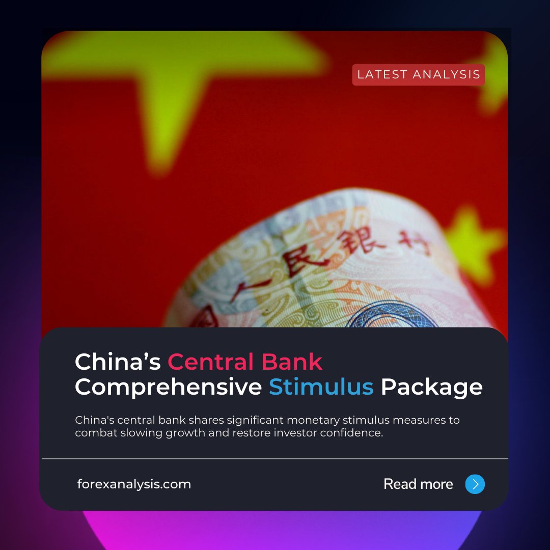 fxanalgo's tweet photo. PBOC rolls out a major stimulus package with rate cuts & lower bank reserve requirements. Efforts to boost the property market & stock liquidity show China’s push to hit 5% growth target. Can it stabilize the economy? Learn more on our website.
#ChinaEconomy #PBOC #StimulusPlan https://t.co/4y04qY6u17