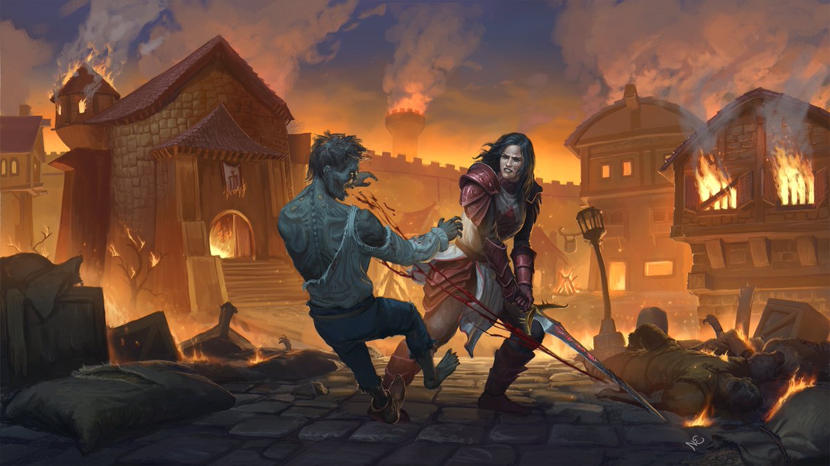 Sup! It's #PortfolioDay 
I'm uzZzy, and I do like to paint fantasy arts and trying to make them epic and aesthetic at the same time