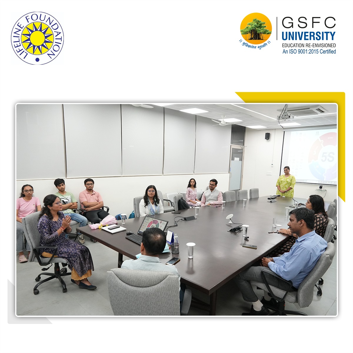 GSFCUniversity's tweet photo. GSFC University partners with Lifeline Foundation to provide training in first aid, trauma care, and CPR, empowering students and staff with essential life-saving skills.
#GSFCUniversity #LifelineFoundation #FirstAid #CPRTraining #SafetySkills #EmergencyPreparedness https://t.co/MR9sXV0nuC