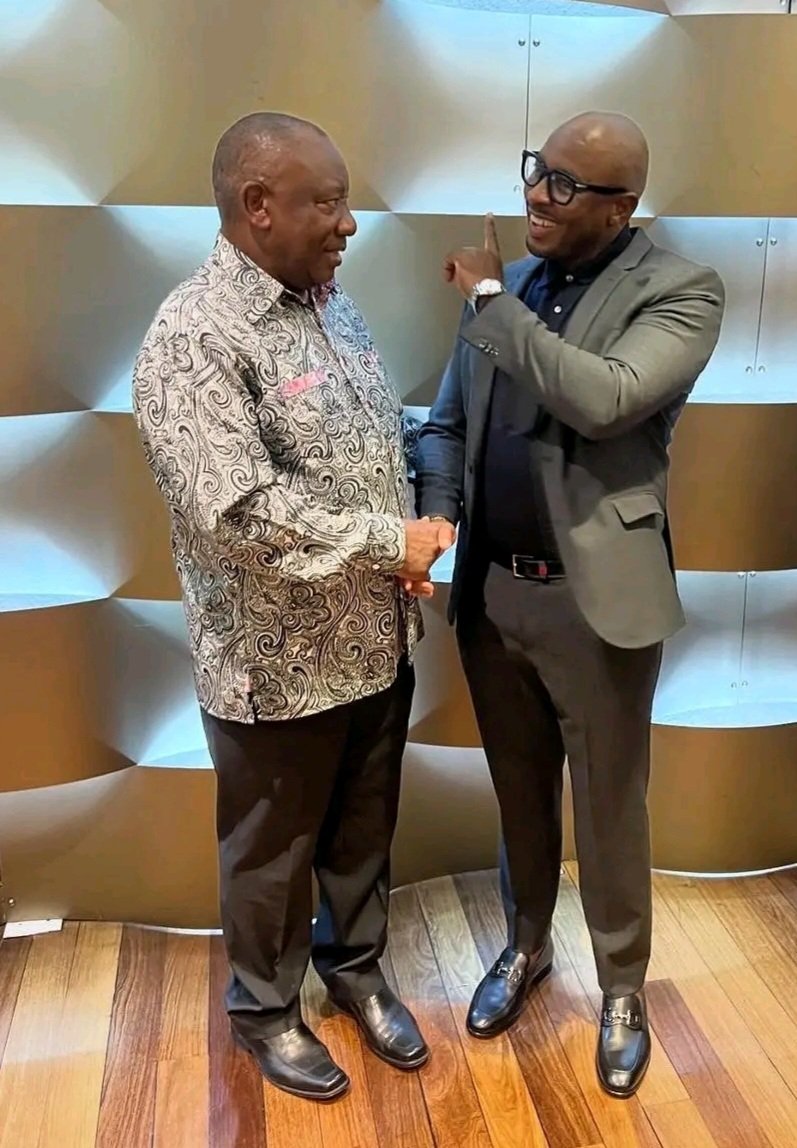 Musa_Khawula's tweet photo. Meet Londani Marageni who is a Limpopo tenderprenuer and has secured multi-million tender deals due his close proximity to Cyril Ramaphosa. https://t.co/0XdMxomppW