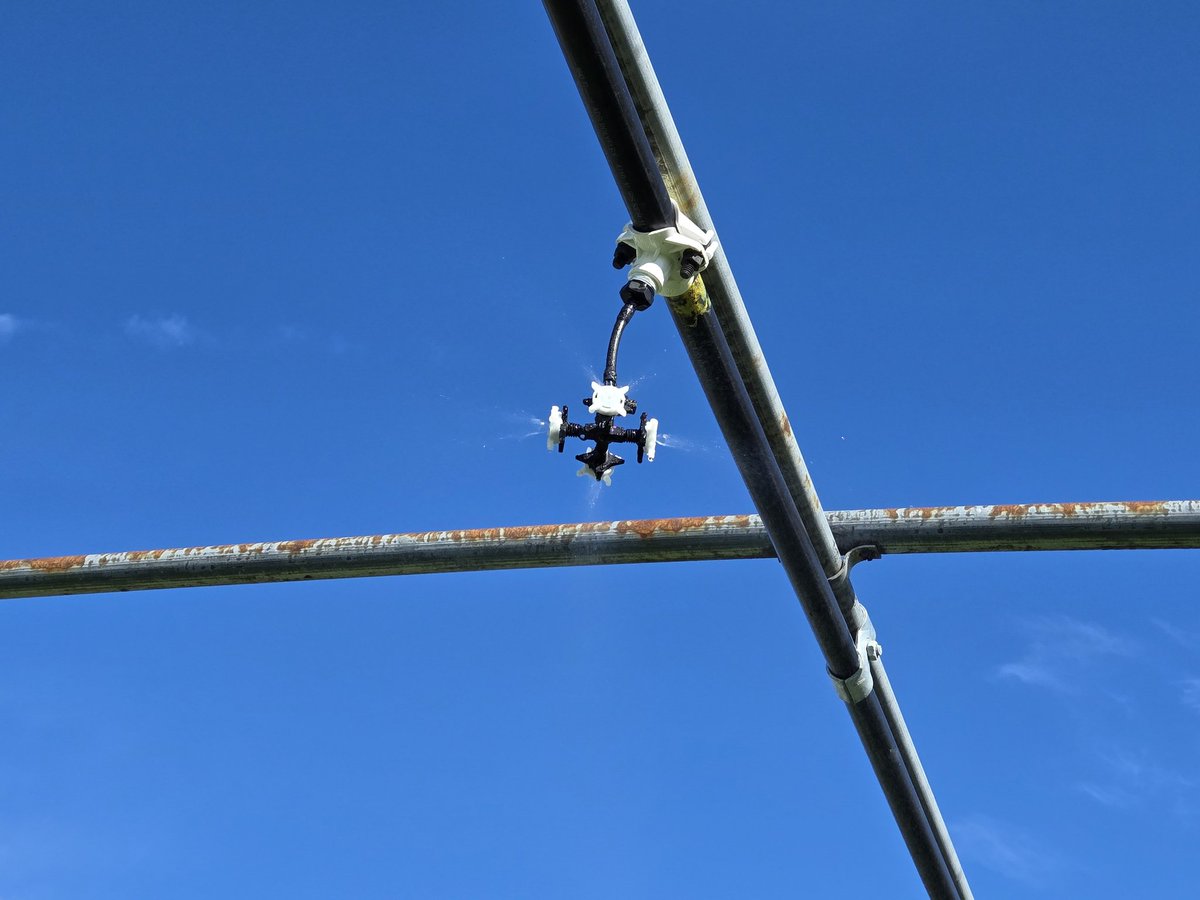 Turf 2-year students troubleshooting and making repairs on high-tunnel irrigation system.
Getting it done!
#psuirrigation 
#psuplantscience 
#psuturf