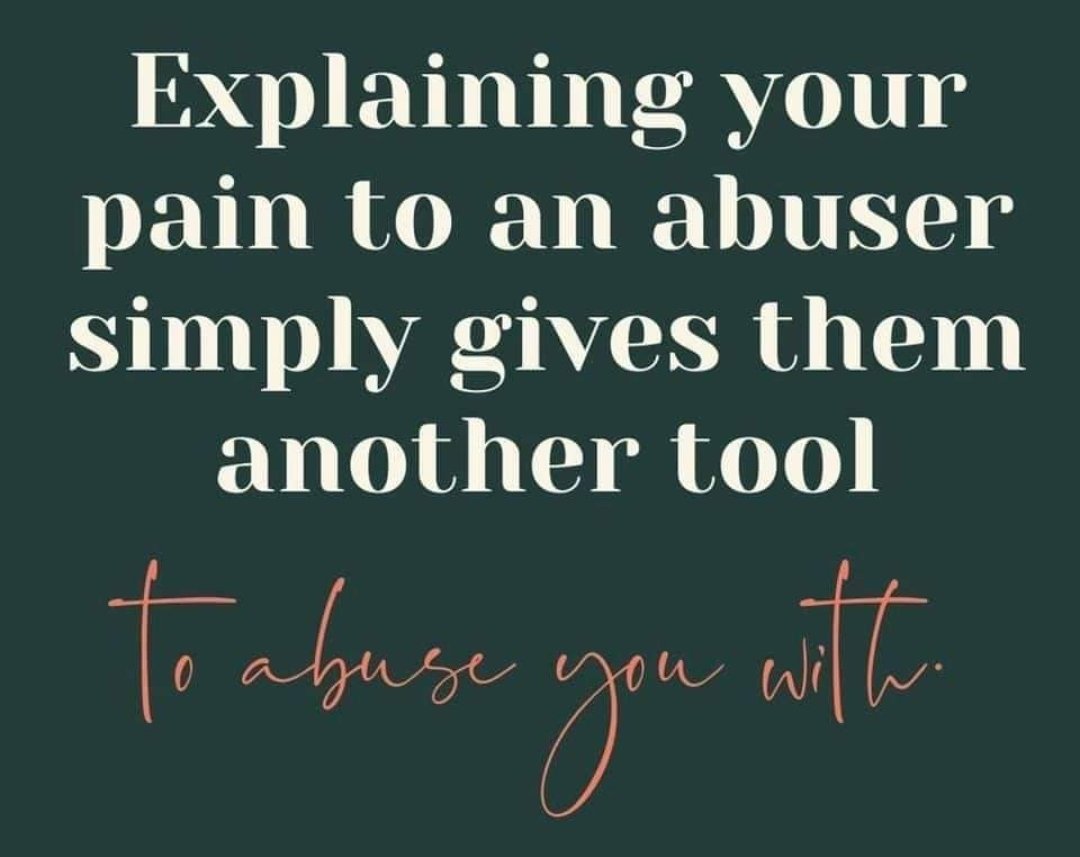 UkKaleidoscopic's tweet image. Day 9: #DVAM2024 #DVAM 

Something we do to try and stop the abuse and for them to understand the impacts...

It sadly increases their knowledge and power.explaonibg is something ingrained into us which last long after the relationship in everything we do!

#explaining #insight
