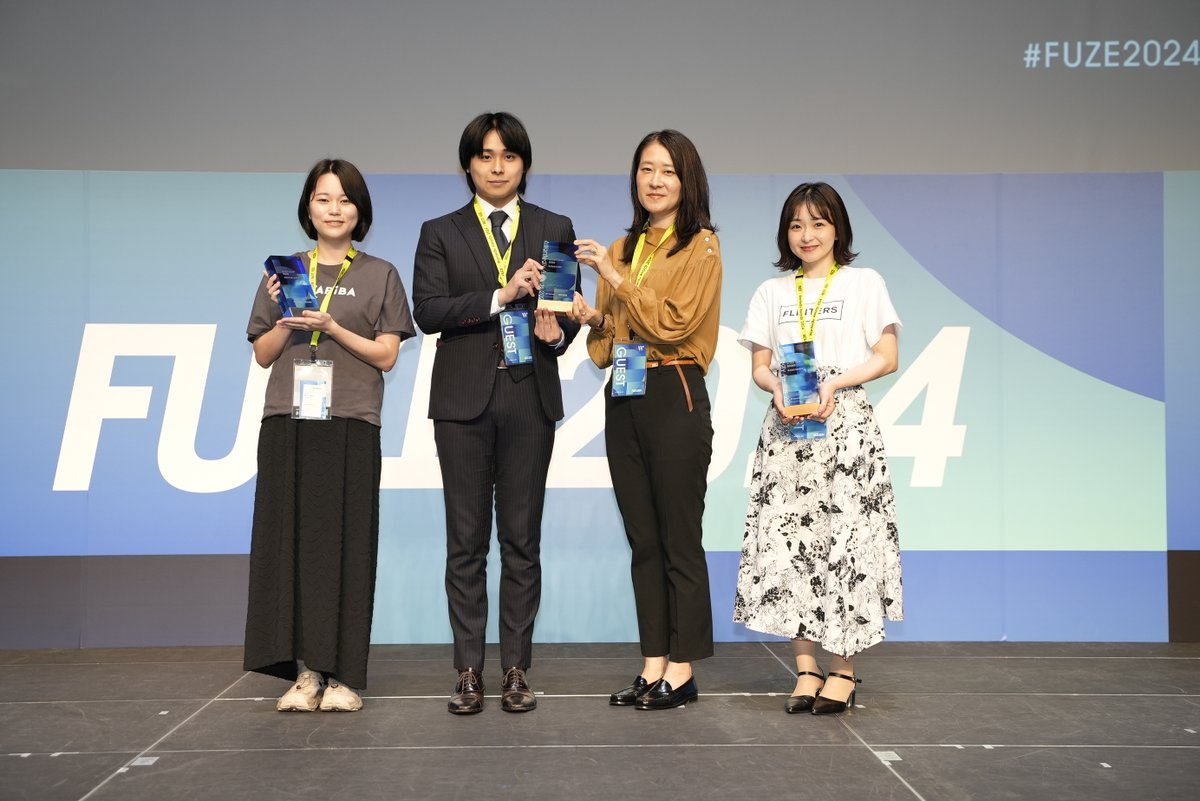 wantedly's tweet photo. ＼ #FUZE2024 開催中！／

「Wantedly Awards 2024」

Craft Category｜Scout Craft

心を打ち、返信が来るスカウトを
送った企業に贈られる賞✉️

GOLDは
🏆株式会社キカガク🏆でした！

SILVER：認定NPO法人カタリバ
BRONZE：株式会社FLINTERS

もおめでとうございます🎉 https://t.co/tvUZPkZ9RG