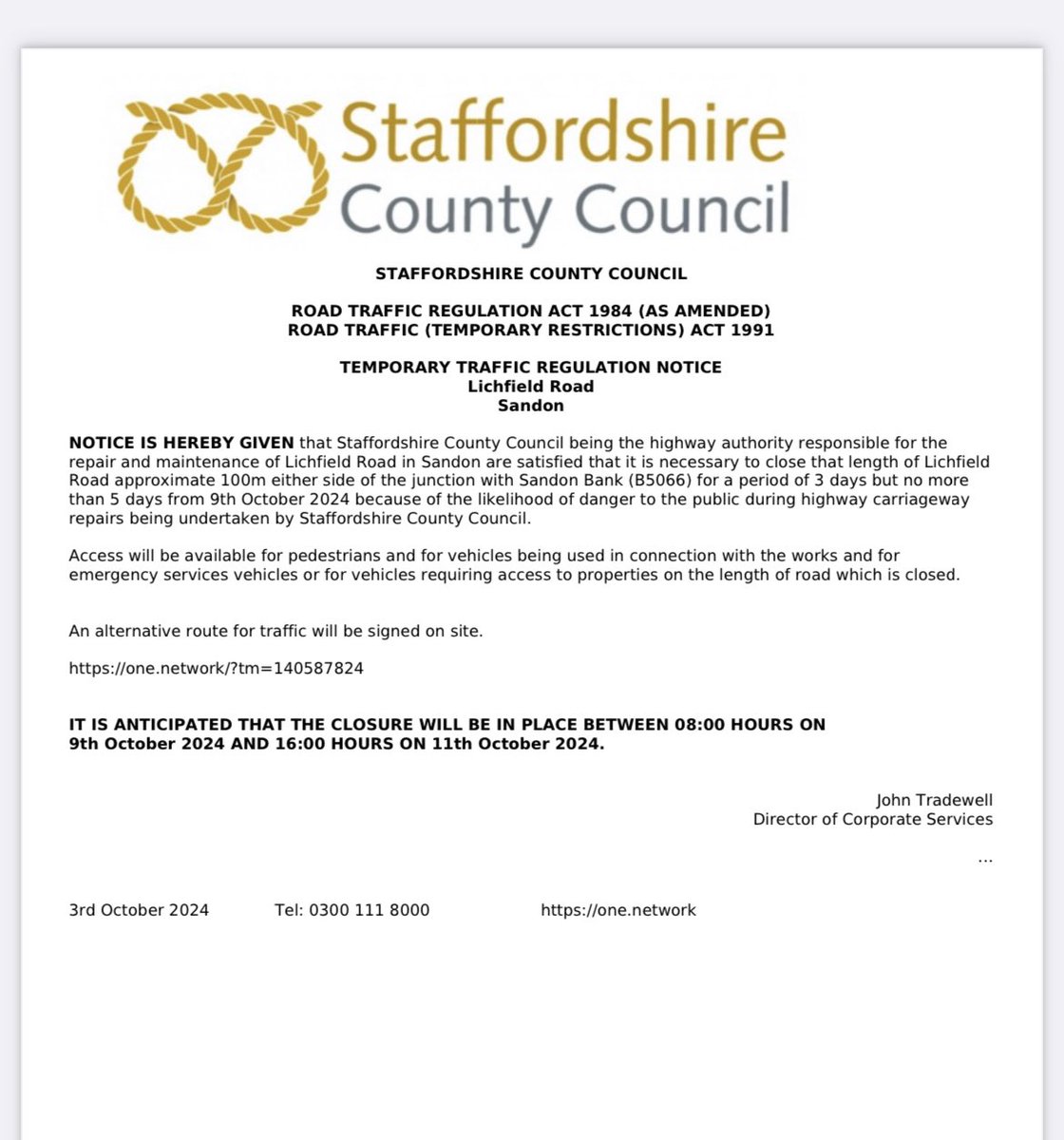 Hey <a href="/StaffordshireCC/">Staffordshire County Council</a> not great when you plan your journey around an 8am road closure &amp; it’s already been closed before 7 😡