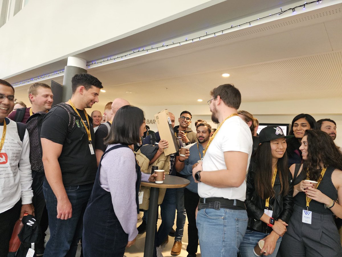 codemagicio's tweet image. 🎉🤩 Huge thanks to everyone who joined our raffle yesterday at the @codemagicio  booth @swift_leeds ! 
But wait, there’s more… 🎁✨ Our FINAL raffle is happening TODAY at 1 PM! ⏰ Don’t miss out on awesome prizes 🎊—swing by the Codemagic booth at #SwiftLeeds and join the fun!…