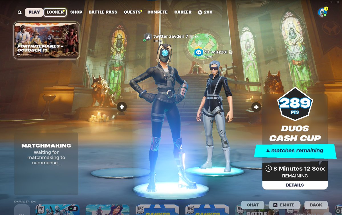 basically alr qual 100 ping