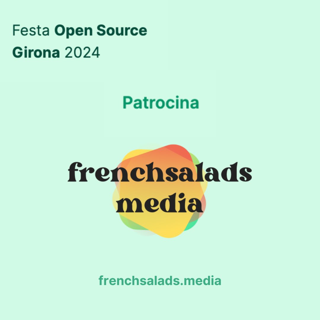 frenchsalads.media <a href="/french_salads/">frenchsaladsmedia</a> s'uneix a la Festa de l'Open Source 🧡 Agència de Publicitat Digital (Google Ads, Meta Ads, i altres) especialitzada en anàlisi, estratègia i consultoria: us ajuden a destacar, vendre i créixer online⚡️Visiteu frenchsalads.media