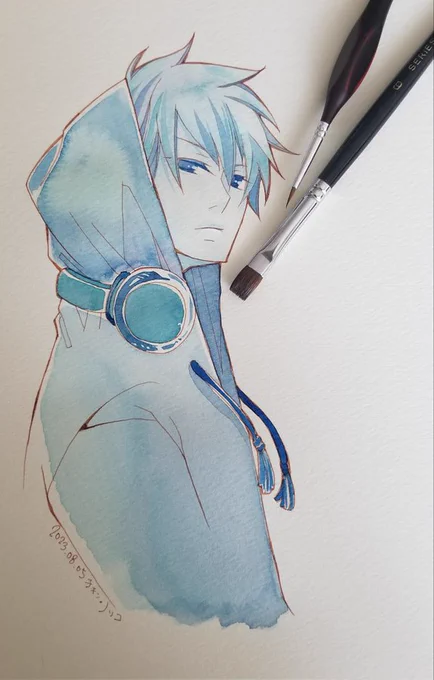 #100日チャレンジ 36日目再掲お気付きかと思いますが、パーカー男子大好物で描いた子です( *'艸`)ノリコめが描く漫画にこーゆータイプはなかなか出てこないので、いつか少しくらいは出演させていと密かに思ってます(*`・ω・)ゞ 
