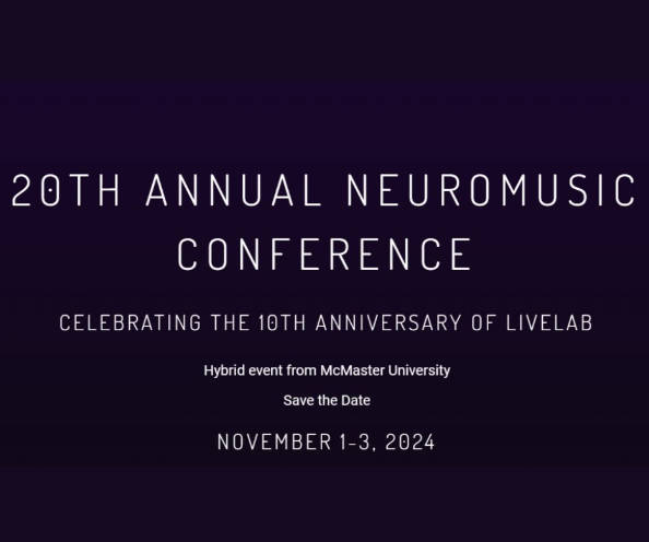 musicandthemind's tweet photo. Early bird registration for the 20th NeuroMusic Conference closes tomorrow!
Act now to get your best price on three days of keynotes, workshops, poster presentations and social events: https://t.co/ZDvVcDRpCp
#NeuroMusic #MusicAndTheMind #LIVELab #McMasterUniversity #Science https://t.co/q81xdfxQLe