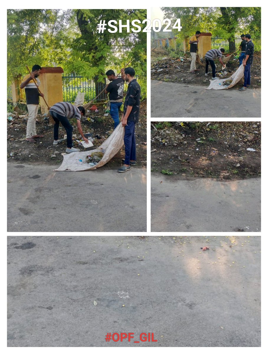 OpfGil's tweet photo. #SpecialCompaign4.0
#SwachhataHiSeva2024
#OPF_GIL
@OpfGil

#स्वच्छ और #स्वस्थ वातावरण निर्माण के लिए एकजुट हो जाएँ। 
अपने आस-पास #सफाई करें, #पर्यावरण की सुरक्षा करें और #स्वच्छता का #संदेश फैलाएं। 🌍🧹🚮
#एककदमस्वच्छताकीओर 

09.10.2024
#SHS2024 https://t.co/ZcGWM6MinF