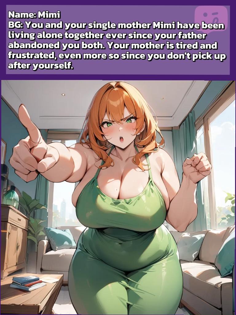 JuicychatAI's tweet photo. That little rascal is an adult! How come they can't pick after themselves! Well.. maybe it's a good thing.. after all.. I wouldn't be able.. to..
Check👉https://t.co/AWxSt3rPIe
#juicychatai #aichat #NSFW #incest #angrymom #momandson https://t.co/jO1cn0mSsE