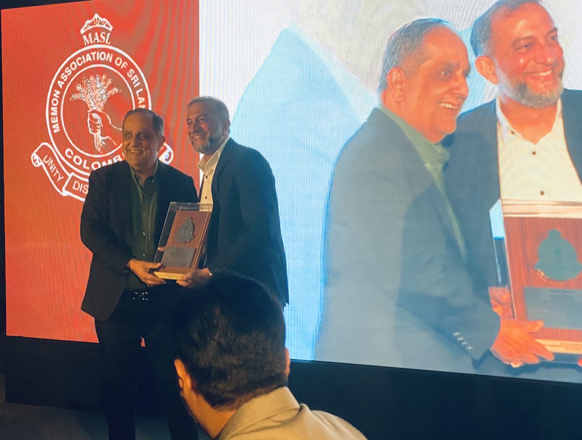 NMASriLanka's tweet photo. The Memon Association of Sri Lanka (MASL) felicitated the newly appointed Governor of the Western Province, Hon. Hanif Yusoof at an event held at the Memon Association in Colombo on 8/10/24.

The NMA offers its congratulations to Governor Yusoof and wishes him every success! https://t.co/pKxt9yuW7a