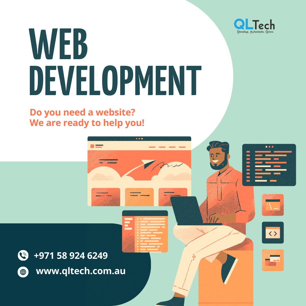 QLTechAustralia's tweet image. Transforming Ideas into Interactive Digital Experiences. #DigitalTransformation #WebInnovation #InteractiveDesign