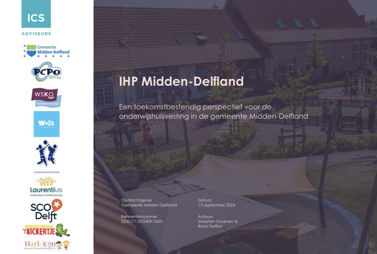 Melanie Oderwald-Ruijsbroek (@melanieoderwald) on Twitter photo Het Integraal Huisvestingsplan Onderwijs is na waardevolle inspraak vanuit kinderopvang en onderwijs gisteren positief ontvangen door de raad in de commissievergadering. Een ambitieus plan voor toekomstbestendige scholen en een sterke basis voor onze dorpen en kinderen! ๐ซ๐จโ๐ซ๐ฆ๐ฝ๐ง๐ผ Het Integraal Huisvestingsplan Onderwijs is na waardevolle inspraak vanuit kinderopvang en onderwijs gisteren positief ontvangen door de raad in de commissievergadering. Een ambitieus plan voor toekomstbestendige scholen en een sterke basis voor onze dorpen en kinderen! ๐ซ๐จโ๐ซ๐ฆ๐ฝ๐ง๐ผ