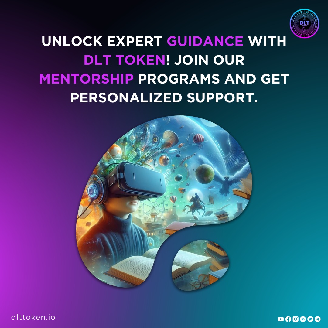 dlttoken's tweet photo. 👩🏫 Gain expert guidance with DLT Token! Access mentorship programs and receive support from industry leaders. 💼
For more visit: https://t.co/L5gtAES0fv
#CryptoNews #Dlttoken #DLT #MexcListing #MexcLaunch #BinanceRefertoEarn #BNBChain #NFT #Tokenization #GenshinImpact https://t.co/v4QePTzwa9
