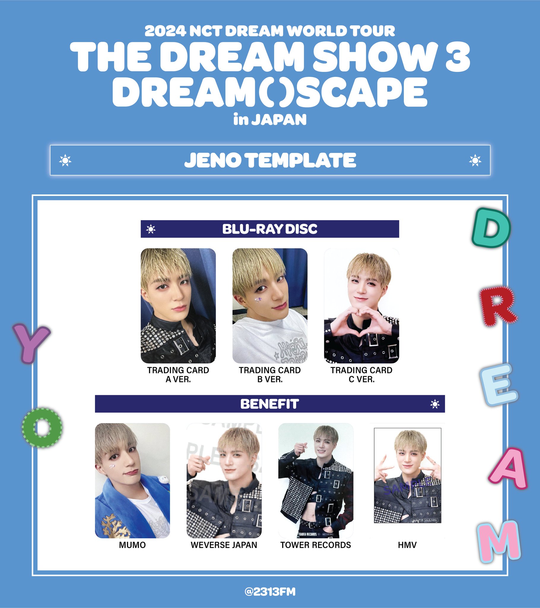 NCT DREAM SHOW3 Blu-ray mumo ジェミン NCT DREAM SHOW3 Blu-ray mumo ジェミン