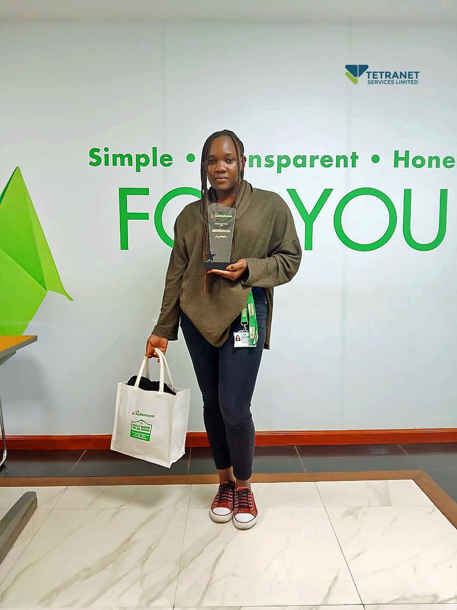 tetranet_ke's tweet image. Huge congrats to Millicent Owoko for being named Best Fiber Planner in Q2! 
Her determination and skills with the new Lepton tool have been outstanding. Shoutout to our entire planning team for their hard work!  
#TeamSuccess #FiberPlanning #LeptonSoftware