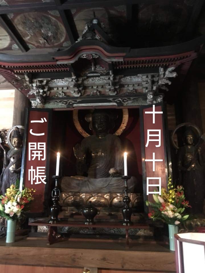 bunjikanko's tweet image. 【明日ご開帳です！】
国の重要文化財 薬師如来像があります
武蔵国分寺薬師堂の年１回の御開帳が、
令和6年10月10日に行われます。
法要後は、自由に拝観することができます。

#kokubunji 
#tempio
#musashi
#viaggio
#tokyo
#国分寺
#武蔵国分寺
#薬師堂ご開帳
#薬師如来像
#仏像
#butsuzo