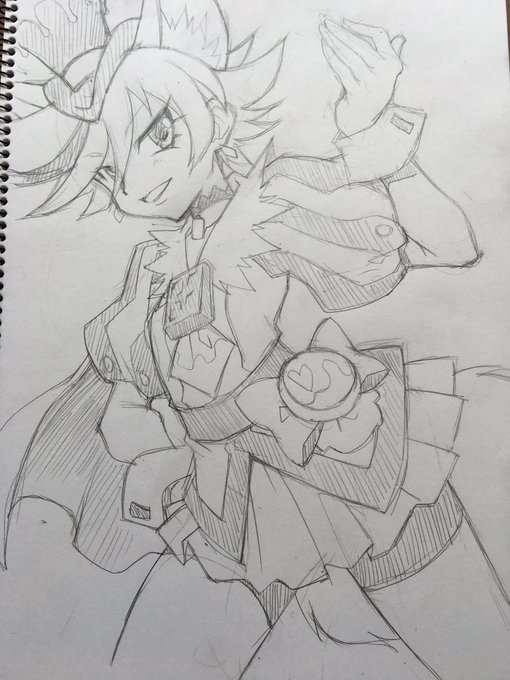 ぼくはおっさんだからアナログ原稿時代に仕事もしてるし、元々アニメ会社に居たのでスケブとかで紙に描く時もあんまし感覚に差はないです 