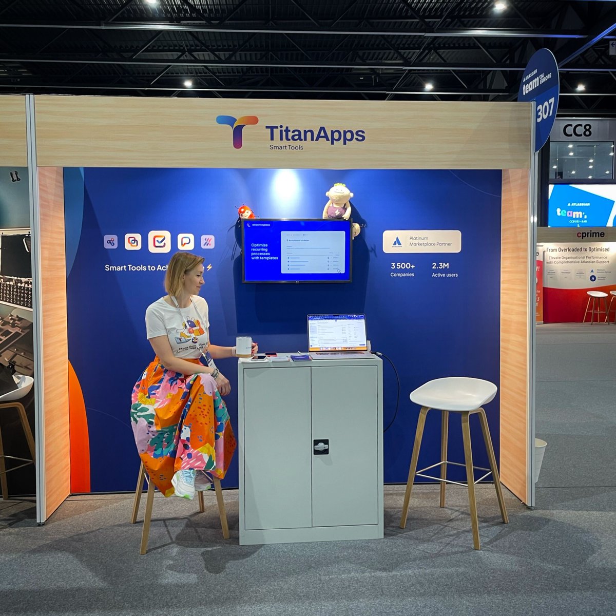 titanappstools's tweet photo. What a day! Networking, sharing cases, interviews, and showcasing demos—Day 1 at #AtlassianTeam24 in Barcelona is in the books. 🗣️
Looking forward to what’s next! Come visit us at booth No. 307.
#Team24 #Atlassian #Networking #TitanApps #Railsware https://t.co/x7ewSbKmU3