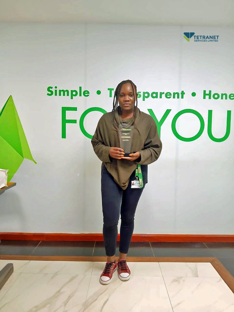 tetranet_ke's tweet image. Huge congrats to Millicent Owoko for being named Best Fiber Planner in Q2! 
Her determination and skills with the new Lepton tool have been outstanding. Shoutout to our entire planning team for their hard work!  
#TeamSuccess #FiberPlanning #LeptonSoftware