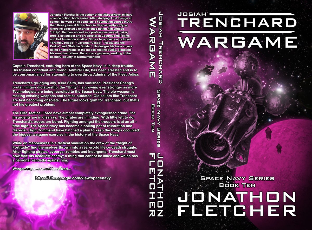 Out now on #Amazon

SpaceNavy #book 10!

After fighting pirates, cyborgs, zombies and insurgents, Captain Trenchard must face his deadliest enemy; a thing that cannot be killed &amp; which has a personal vendetta against him! 

viewauthor.at/SpaceNavy

#MilitarySciFi #SciFi