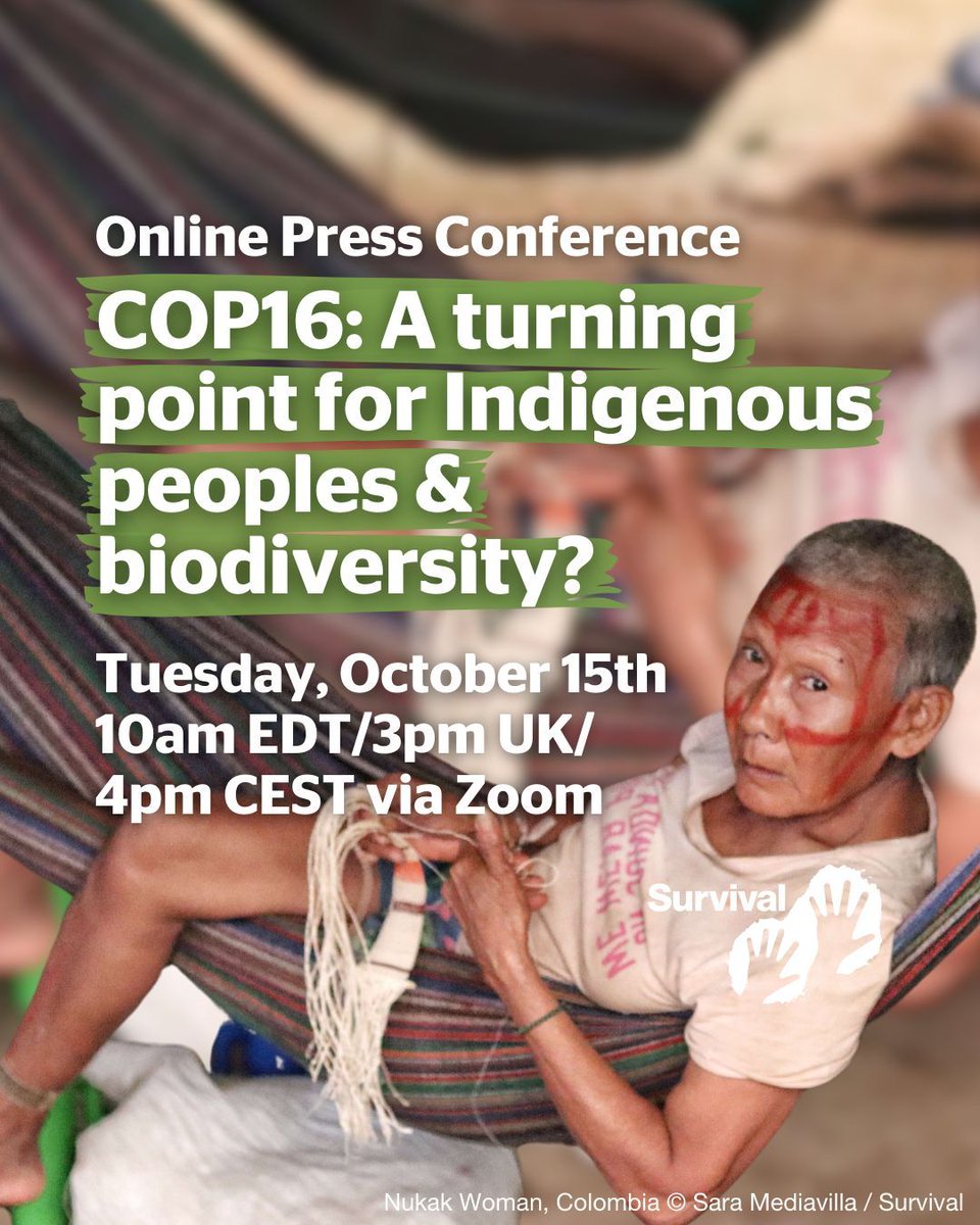 Survival International tweet media