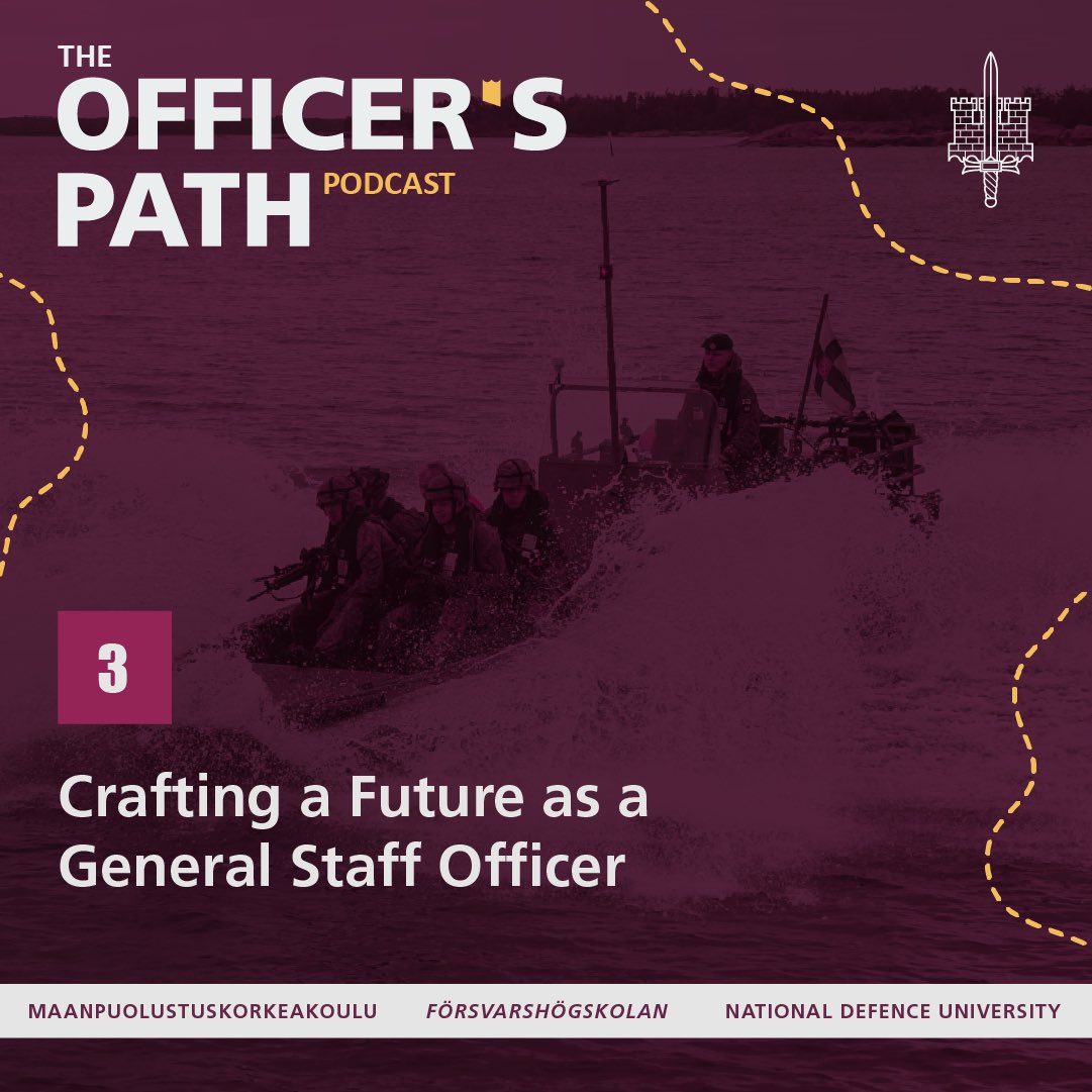 How does the education of 🇫🇮 officers differ from that of their #NATO counterparts?

In the Ep.3 of The Officer’s Path Podcast, LtSG Ilkka Soininen and Lt Col Ruud Statucki🇳🇱 share insights on studying abroad and adapting to international cooperation.

🎧: open.spotify.com/episode/6aQvfw…