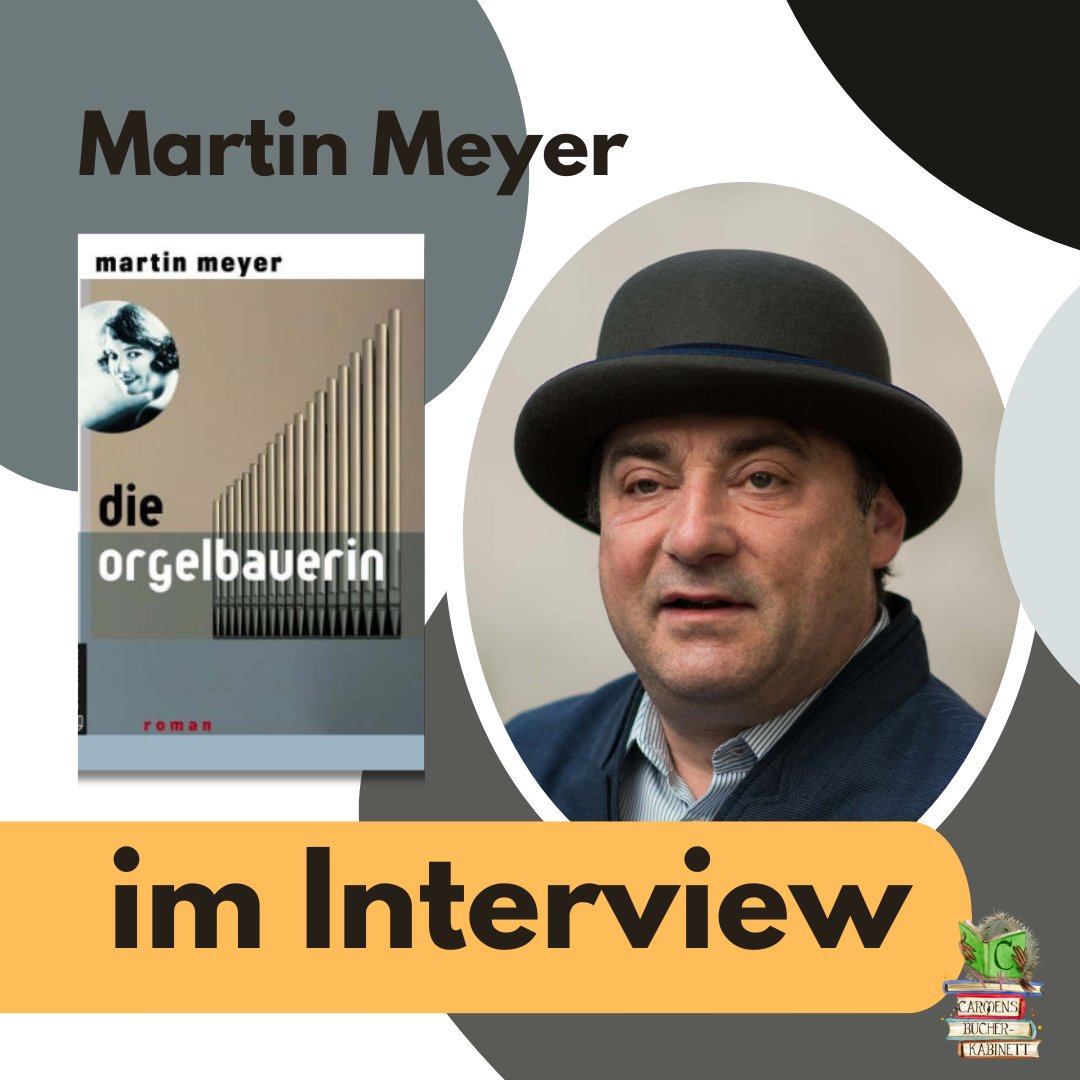 Heute erscheint der neue Roman von Martin Meyer. Mit Die Orgelbauerin hat er sich auf ein ganz neues Terrain gewagt, das ihm aber dennoch vertraut ist. Warum dem so ist, könnt Ihr auf meinem Blog nachlesen:
carmensbuecherkabinett.de/2024/10/09/int…
#interview #autorimgespräch #krimi #kriminalroman