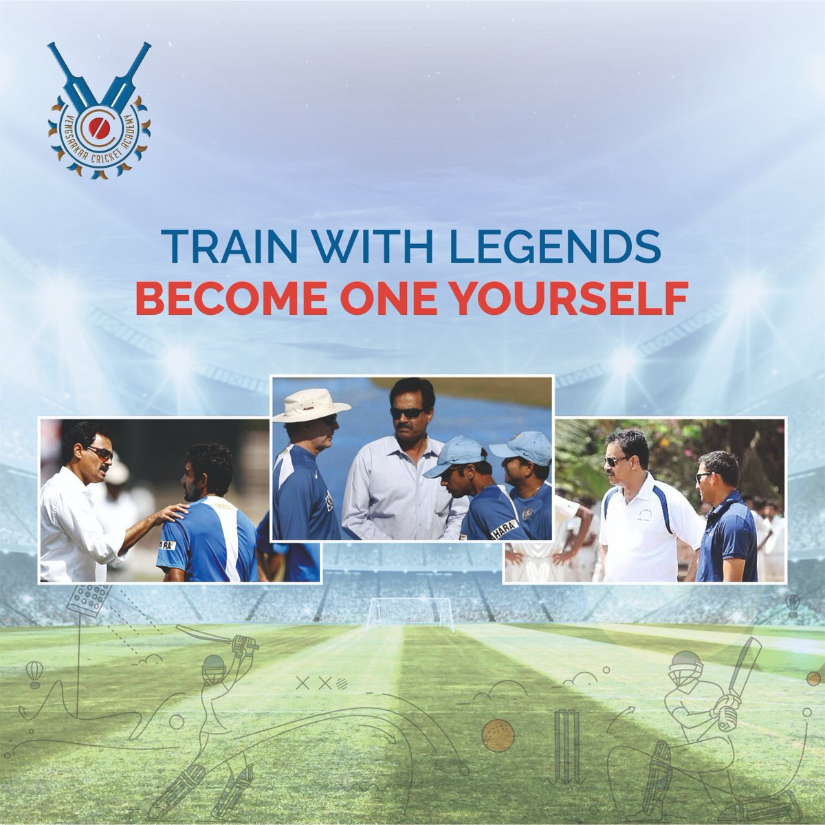 imvengsarkar's tweet image. Personalized training by the best in the game! 🏏 Join Dilip Vengsarkar Academy for a transformative cricket journey.

#PersonalizedCoaching #EliteTraining #VCA #VengsarkarCricketAcademy