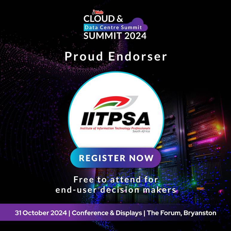 IITPSA's tweet image. The #IITPSA endorses this month&apos;s ITWeb Cloud and Data Centre Summit in Johannesburg. Register now! #ITWebCloudSummit2024
 bit.ly/3zF4V4c