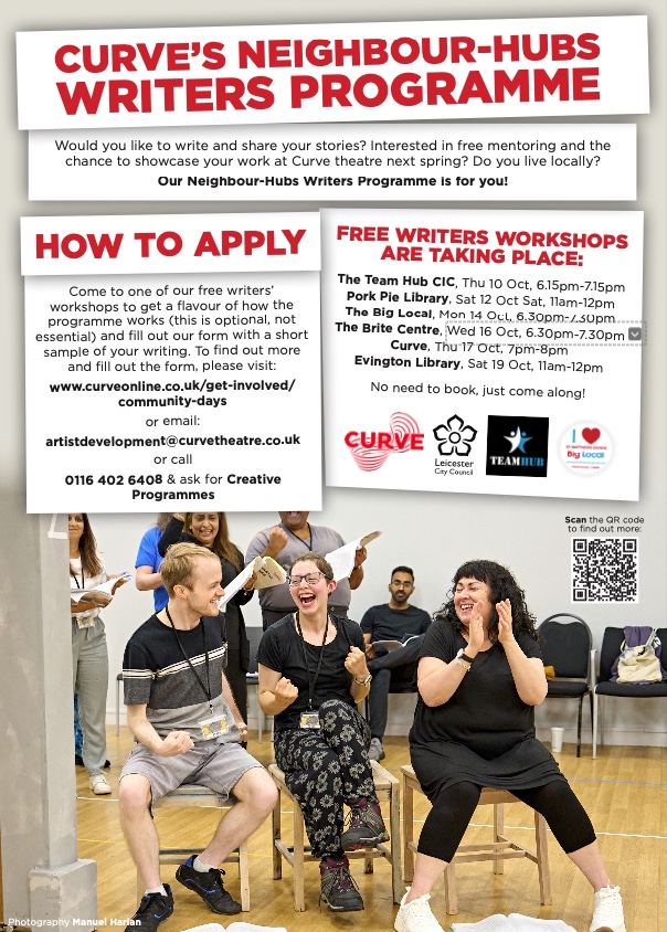 Why not get involved. Next Monday 14th October at St Matthews Big Local community hub.